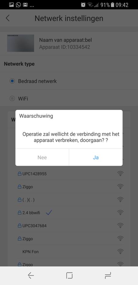 Voeg vervolgens de bel aan de app toe.