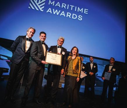 Marijn Hage (Nevesbu) won met zijn Volume Estimation Tool (VET) 14 de Maritime Designer Award 2017.