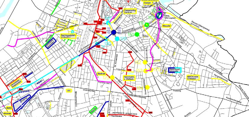 2.7 Nijmegen, Ontwikkelingslocaties Jaarlijks wordt een overzicht gegevens van ontwikkelingslocaties voor de komende 5 jaar.