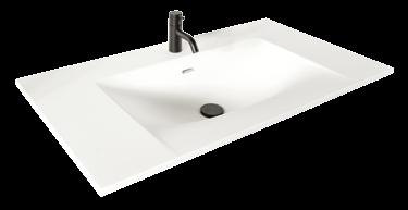 42-45) FR Choisissez la profondeur de votre lavabo : 20-40 - 45 ou 50 cm,