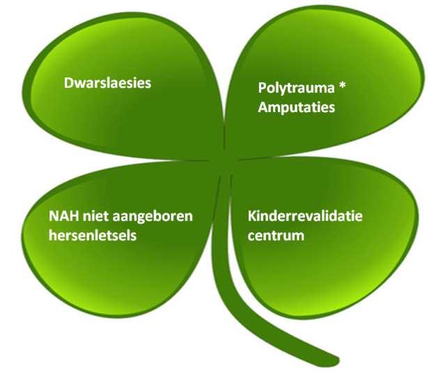 Revalidatiecentrum UZ Gent Drie units (volwassenen)