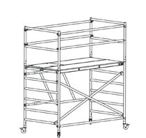 Ensuite, montez les plinthes de l intérieur vers l extérieur sur les supports des cadres gardecorps (voir chap. II.IX). 10.