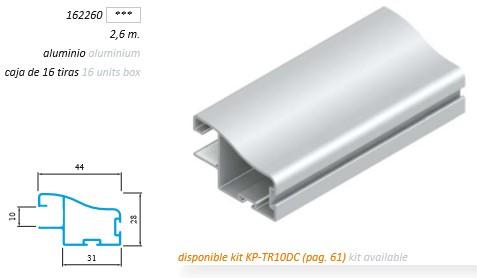 5805-2902 2,6mtr 2 st GREEPLIJST TR10CS Code 30