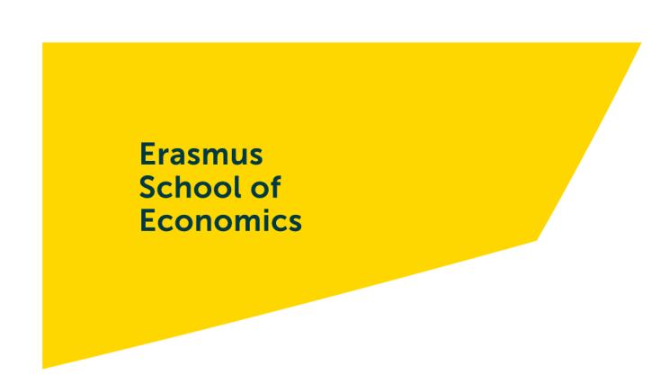 Erasmus School of Law Samenwerking Erasmus School of Economics en de Erasmus School of Law Masteropleidingen Fiscale Economie en Fiscaal Recht Nieuwe specialisatie Indirecte Belastingen per