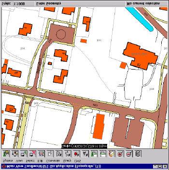 Het volgende voorbeeld toont een parkeerplaats bij Glinstra State,