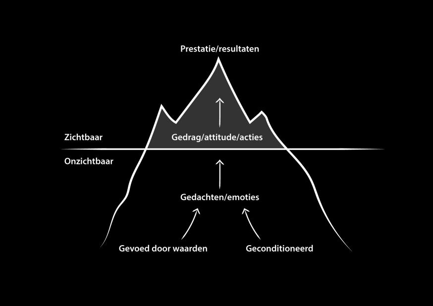 Mindset van Interne leider / mindset van een volger Interne leider Kracht Positieve emotie Eigen verantwoordelijkheid Bewust acteren