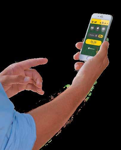 Gemak dient de mens Eindelijk de mogelijkheid om met uw grasmaaier te communiceren en deze te bedienen en te controleren met uw smartphone!