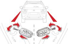 Veiligheid Mechanisch kinderslot Beide achterportieren zijn voorzien van een kinderslot om het openen van binnenuit te verhinderen. De knop bevindt zich op de zijkant van beide achterportieren.