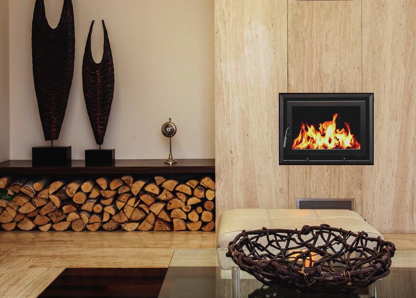 De FKE AQUA zorgt voor een aangename warmte in de woonkamer. Dit geeft door de zichtbare vlam een prachtige ambiance.