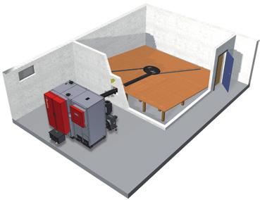 Walking Floor Uitermate geschikt voor langwerpige bunkersystemen, door de hydraulische uitvoer van de