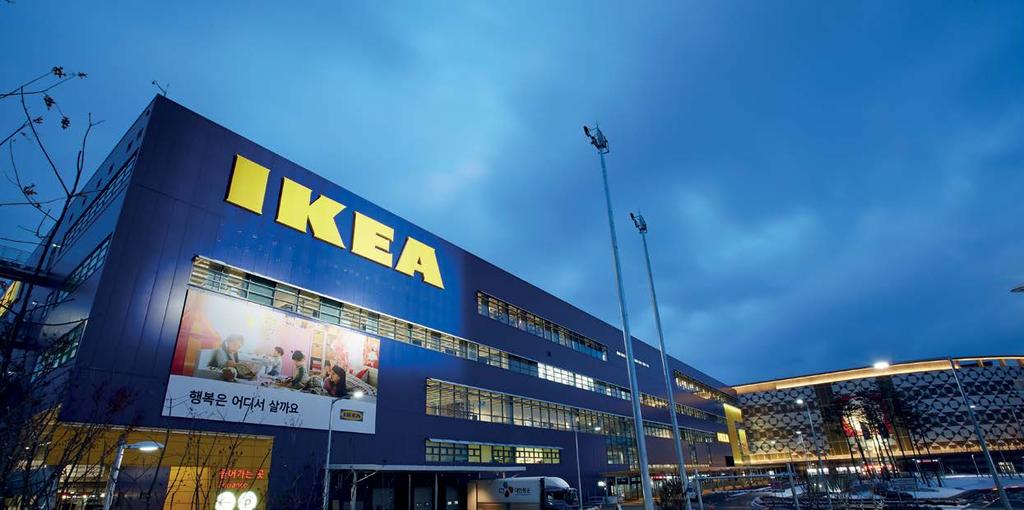 2 Decaroc Projet: IKEA, Zuid-Korea Toepassing: Winkelruimte Technische Gegevens Beschrijving Het Decaroc paneel is ontworpen voor toepassingen in omgevingen waar temperatuurcontrole, brandveiligheid