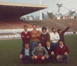 40. - 1981 Heren III gaat naar Primrose Brussel. Het heren II elftal van begin jaren 80 had een bijzondere band.