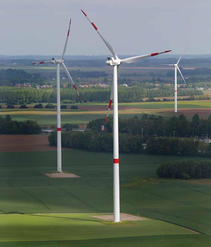 Gebouwd vóór 2014: 114 WINDTURBINES OP LAND