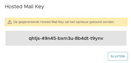 Na het inloggen wordt het scherm Mailboxen beheren getoond. 3. Volg de instructies op het scherm om één of meerdere ZorgMail mailboxen aan uw Passage ID te koppelen.
