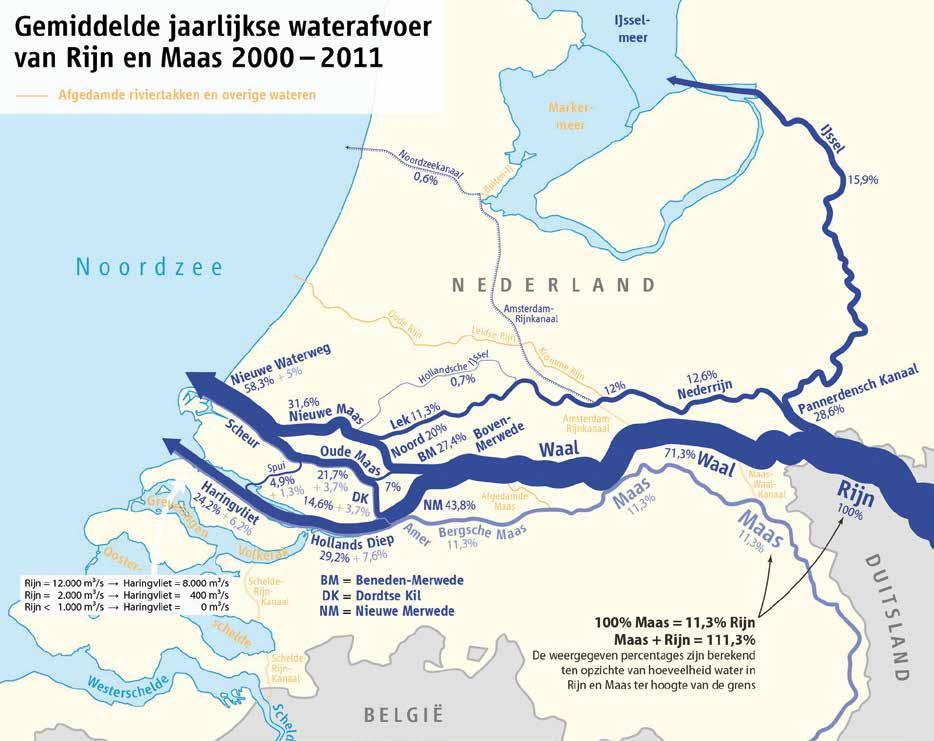 2.2 Reis door in het Maasstroomgebied Op het Belgische innamepunt in Tailfer onttrekt Vivaqua Maaswater voor de productie van drinkwater.