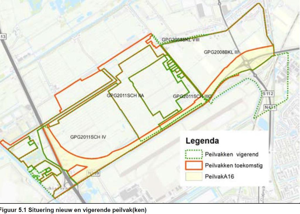 Ligging peilvakken