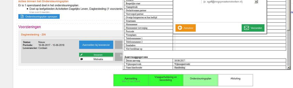 verschijnt, selecteer je de betreffende