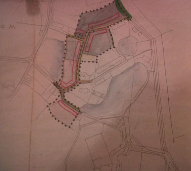 Noodstreekplan dat in de jaren 1945-48 voor ogen had. oorlog al bestaande) woningnood en het bevolkingsoverschot.