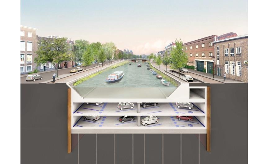 Zo gaat de nieuwe Boerenweteringgarage aan de Ruysdaelkade eruit zien. Ontwerp: ZJA Zwarts & Jansma Architecten 4.
