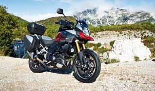 De Suzuki V-Strom ABS is zo n motor.