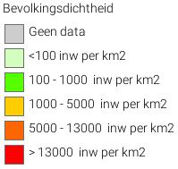 De bevolkingsdichtheid geeft de verhouding aan tussen het aantal inwoners en de oppervlakte van een bepaald gebied.