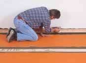 De platen kunnen in principe als ondergrond voor zowel de wand als de vloer in binnentoepassing worden gebruikt.
