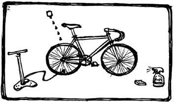 Je kan steeds kiezen tussen een grote of een kleine fietstocht (45km of 25km). Je fietst met je eigen fiets, tandem, driewieler, handbike,... Je kan ook een rolstoelfiets lenen voor 5.