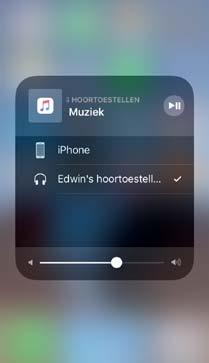 Stream geluid direct naar uw draadloze hoortoestellen U kunt audio, zoals muziek, rechtstreeks in stereo vanaf uw Apple-apparaat naar uw hoortoestellen streamen.