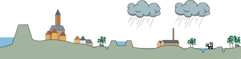 2.4.5. Gevolgen extern (buiten Flevoland) Indien een ergst denkbare overstroming in Flevoland plaatsvindt is het zeer waarschijnlijk dat omliggende regio s tevens getroffen zijn door overstromingen.
