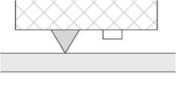 3.5.6 Houten of aluminium draagstructuur onzichtbare bevestiging door verlijming (systeem NIET opgenomen in ETA) De gevelplaten worden op de houten of de metalen draagstructuur bevestigd met een een