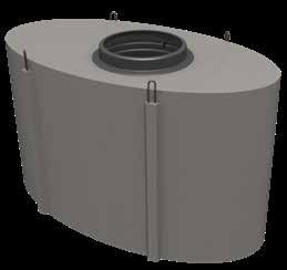 FLEXOLINE REGENWATERPUT Regenwaterput van beton, verkeersklasse A en B PRODUCTOMSCHRIJVING De Flexonline regenwaterputten (ellipsvormig) zijn gemaakt van trilbeton.