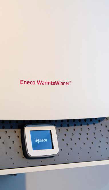 De Eneco WarmteWinner realiseert tot de helft op gas verbruik voor de verwaming van je woning. is geschikt voor ieder type cv-ketel. heeft een AA++ energielabel (Nederlandse markt).