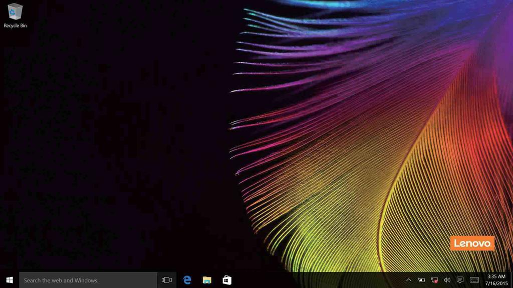 Hoofdstuk 2. Windows 10 gebruiken Task View (Taakweergave) op de taakbalk In Windows 10 kunt u een nieuw bureaublad toevoegen en tussen de verschillende bureaubladen omschakelen.