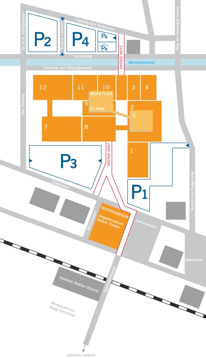 Locatie Het ParkinsonNet congres zal plaatsvinden in het Beatrix Theater in Utrecht: Bezoekadres: Beatrixgebouw Mineurslaan 9 3521 AG Utrecht Routebeschrijving OV Het Beatrix Theater ligt in het