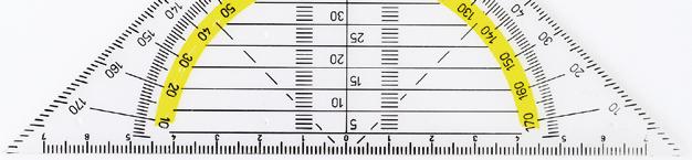 Blok 7 MK vraag 2: een spiegelbeeld tekenen op geruit papier Een spiegelbeeld tekenen op geruit papier Spiegelbeeld tekenen Leg de geodriehoek met de rechthoekszijde loodrecht op de spiegelas.