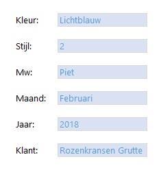 bijgewerkt. Het enige wat je nog hoeft te doen is de kleur selecteren en de stijl.