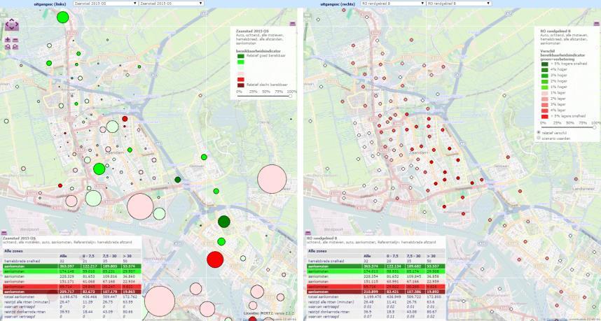 een uitleglocatie en een centrumlocatie om te ontwikkelen).