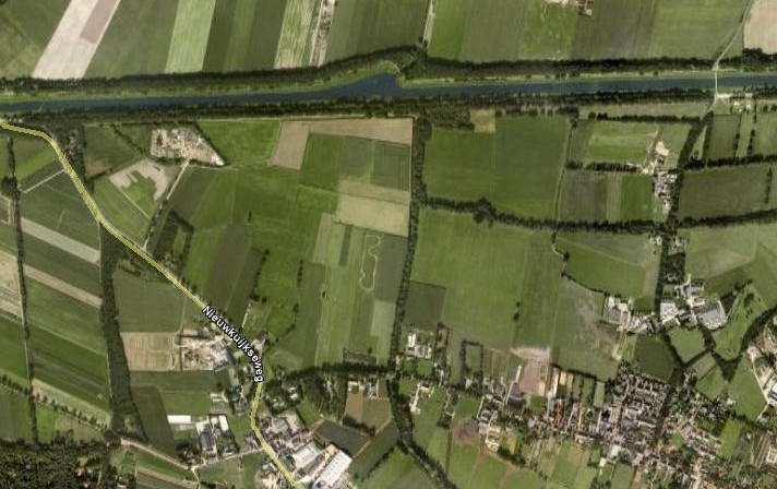 1.7 Luchtfoto onderzoekslocatie (bron: