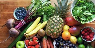 alle soorten fruit, harde groenten, bladgroenten,
