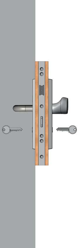 Bediening E510/E610 E510/E610 De E510 en E610 meerpuntssluitingen zorgen voor het volledig automatisch vergrendelen en ontgrendelen van deuren.