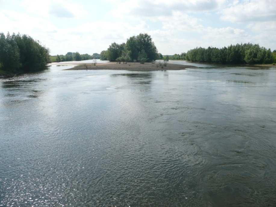 stroming Stroomsnelheid bij