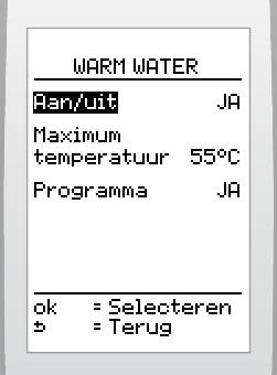 INSTALLATIE 10.4.2 De omgevngstemperatuur corrgeren Met deze functe kunt de temperatuur corrgeren de gemeten wordt door de kamerthermostaat (van +/- 5 C met ntervallen van 0,5 C fabreksnstellng: 0).