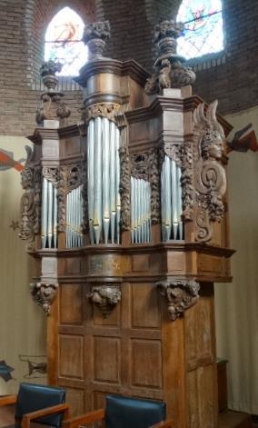 H. Martinus kerk Schijf Het orgel is afkomstig uit een onbekend