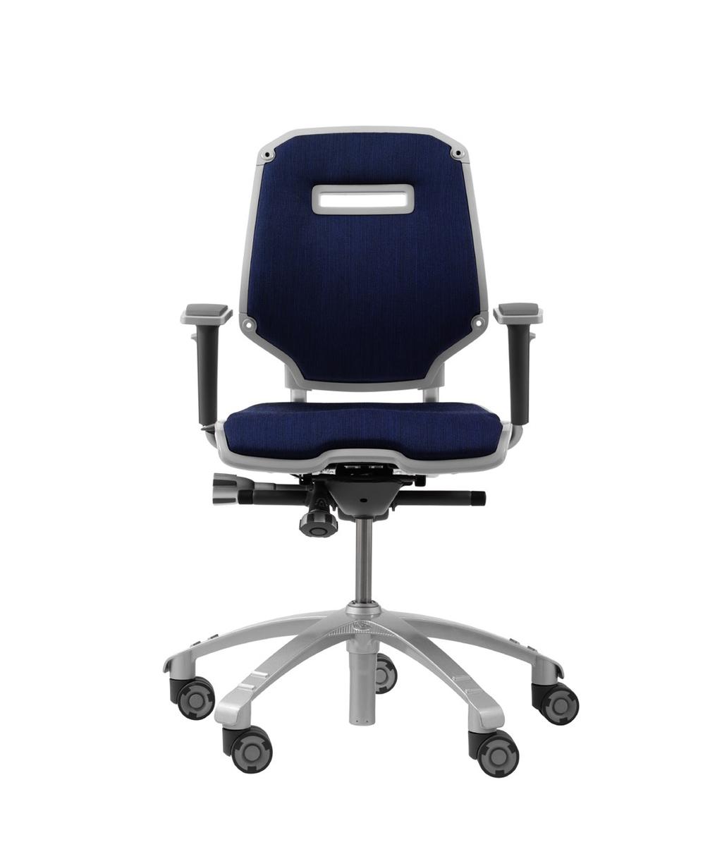 Een volledig flexibele kantoorstoel De RH Ambio kan aangepast worden aan alle werkomgevingen en alle gebruikers. De stoel is leverbaar in vier basisuitvoeringen en met een aantal opties.