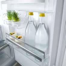SpaceMax geeft u tot 33 liter meer inhoud dan een traditionele koelkast en dankzij het innovatieve design past hij nog altijd in