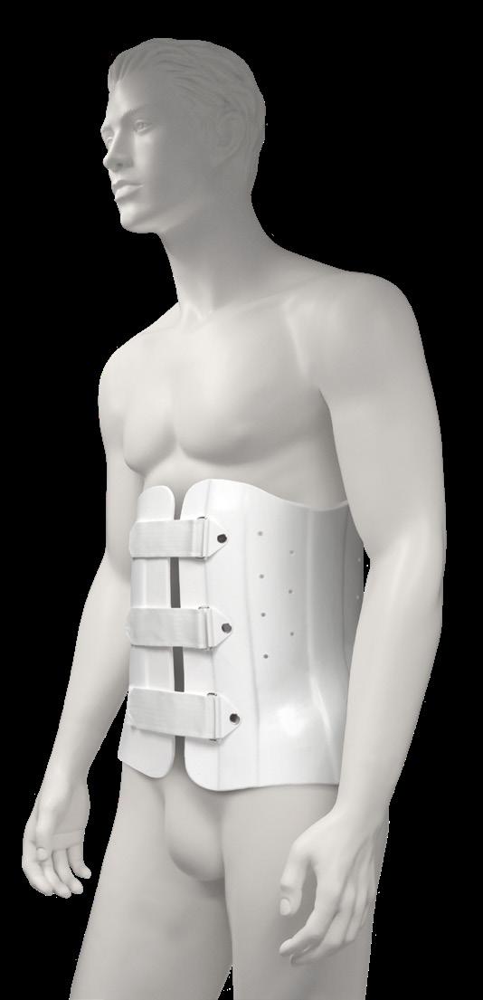 Verzorgingen voor volwassenen Boston Soft Body Jacket Romporthese module De orthese module wordt ter stabilisatie van de romp ingezet b.v. bij spastische verlammingen na cerebrale parese.