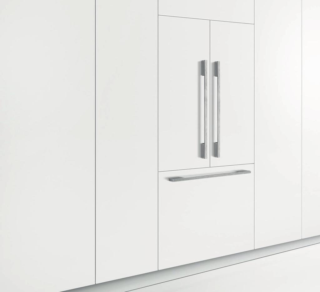 RS90A1 BOTTOM MOUNT FRIDGE Gebruikscomfort ActiveSmart TM bewaring: ja Automatisch ontdooien koelkast: ja NoFrost diepvries: ja Vochtigheidscontrole: ja Sabbat Mode: ja Design Integreerbaar en