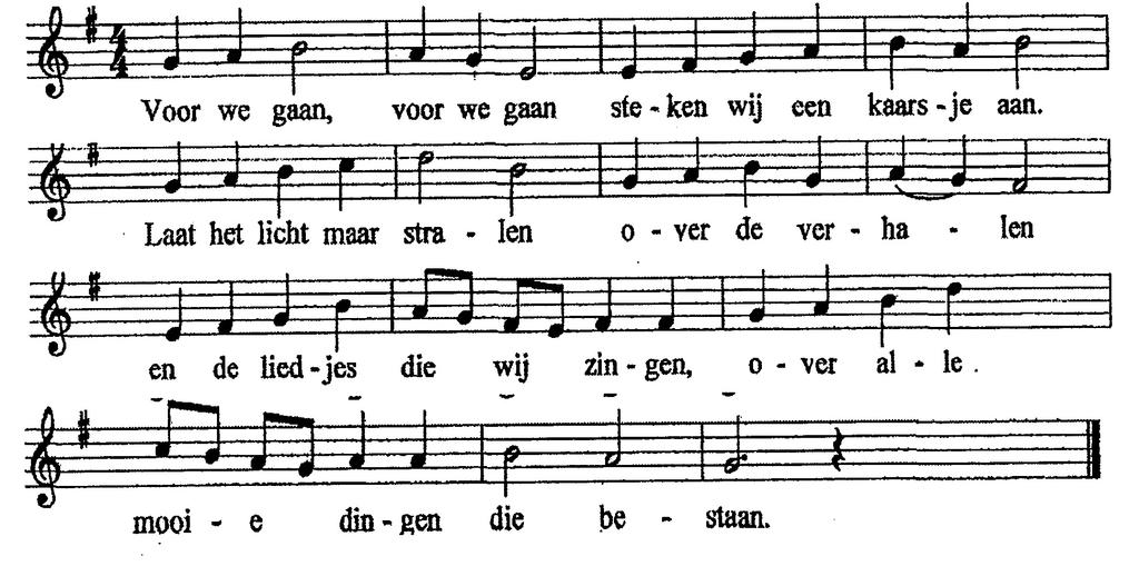 Gebed om ontferming: Als de voorganger zegt daarom bidden wij U, zingen wij Lied 301h. Loflied: Lied 885.