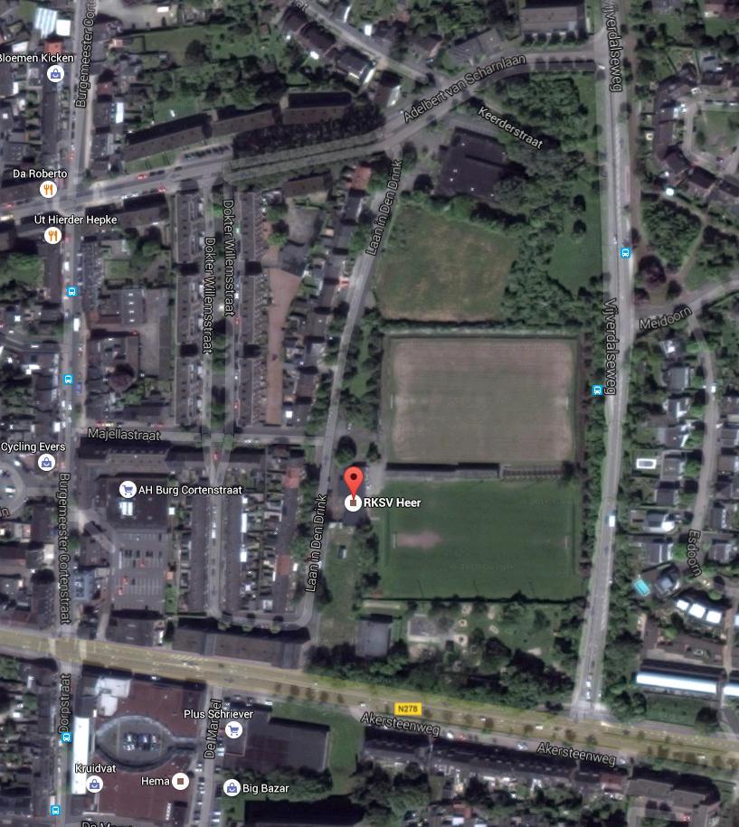1.2 Lichthinder omwonenden voetbalvelden De wedstrijdvelden zijn gelegen tussen de bebouwing van Laan in den Drink en Vijverdalseweg te Maastricht.