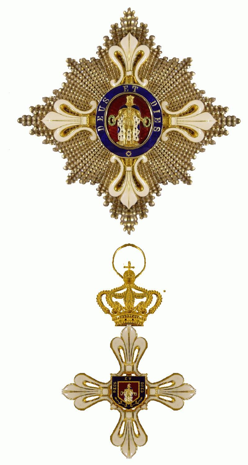 onderscheiding van de Franse koningen en de nog steeds bestaande Orde van de Heilige Lodewijk voor Civiele Verdienste van de